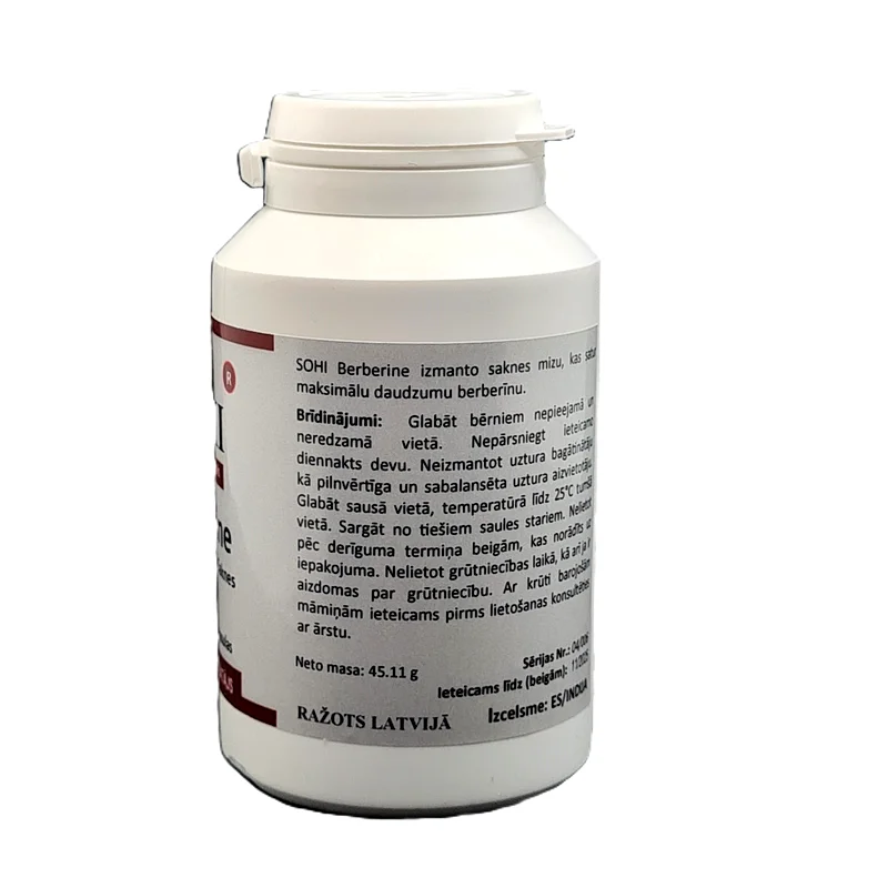 Berberine N90 - SOHI Premium Natural Wellness