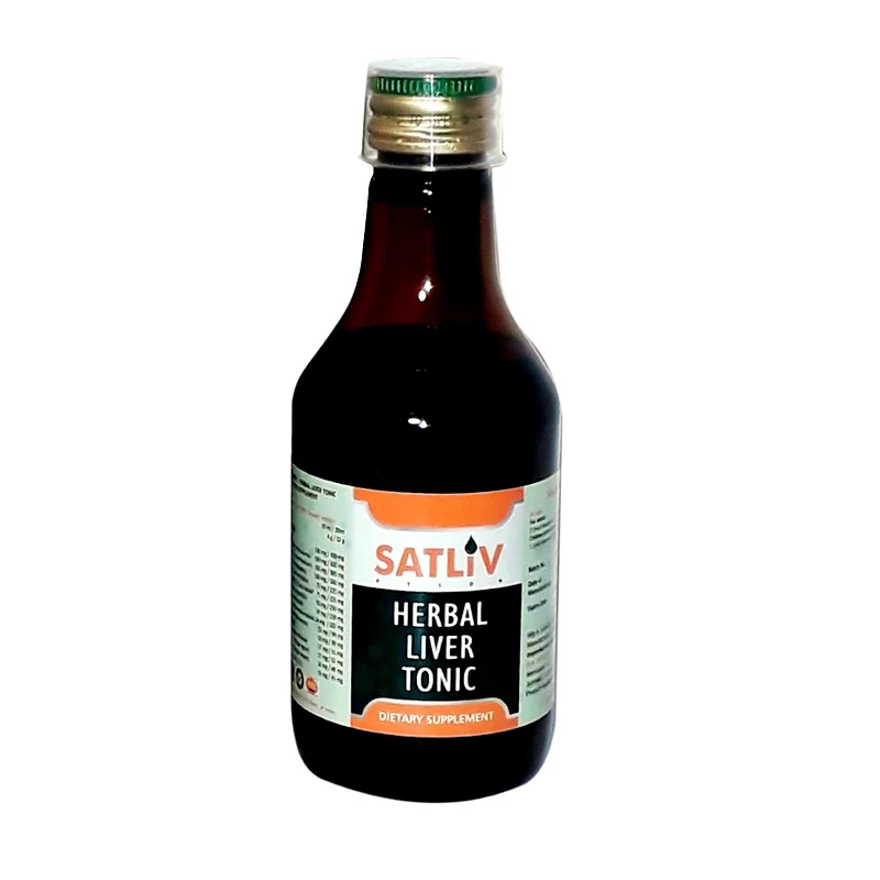 Aknu toniks augu izcelsmes  "SATLIV" LIVER TONIC 200 ml - SOHI Premium Natural Wellness